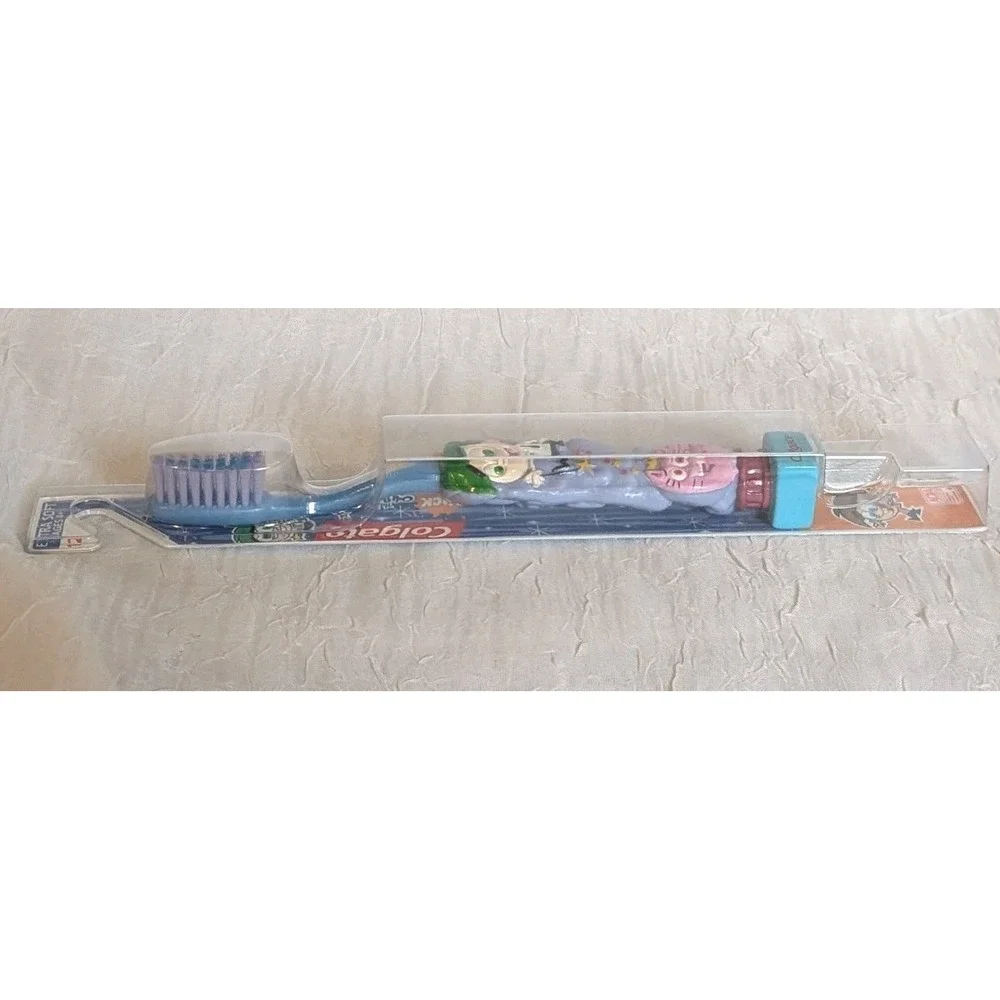 NOS Nickelodeon Toothbrush Fairly Odd Parents Soft Colgate Kids 2004 Sealed Y2K